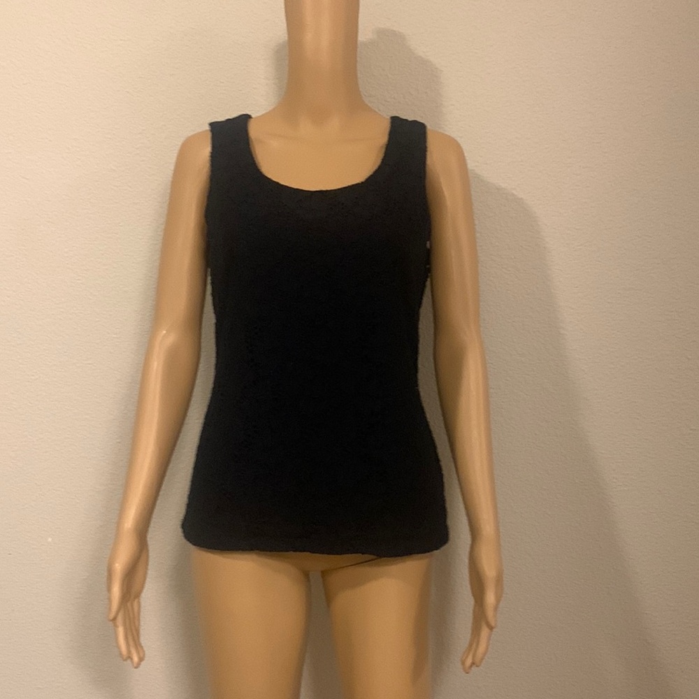 Sleeveless top by 212 Collection, dark blue, size S